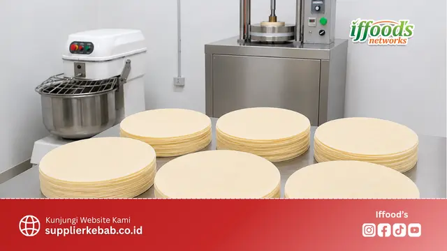 Stok kulit kebab siap kirim dari supplier kulit kebab depok terpercaya